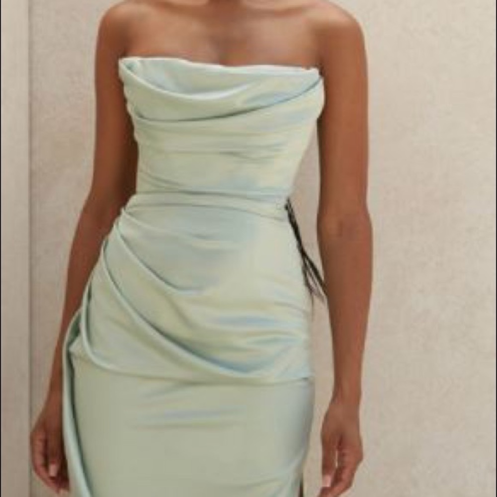 ISO Adrienne Sage Gown Dress House of CB